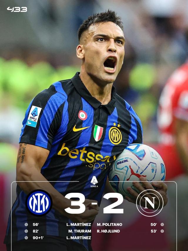 Góc Nhìn EA88: 【Quan sát】Lội ngược dòng từ 0-2, Inter đến cùng!